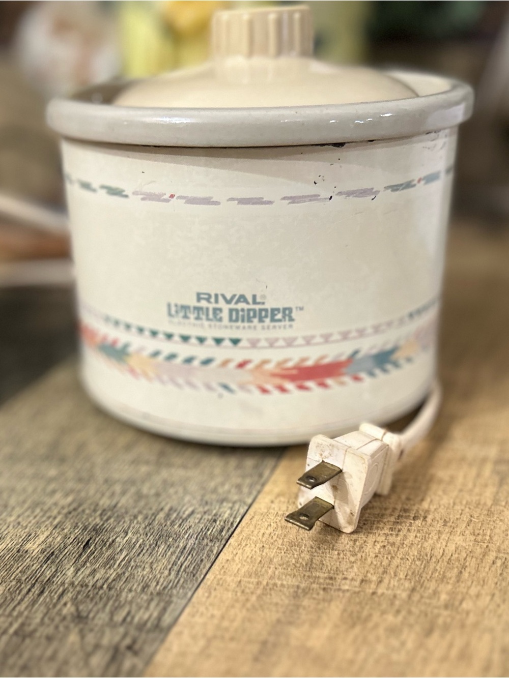 Vintage Rival Little Dipper 3204 Mini Crock Pot USA
